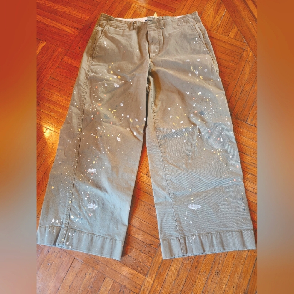 Polo Ralph Lauren paint splatter chino pants